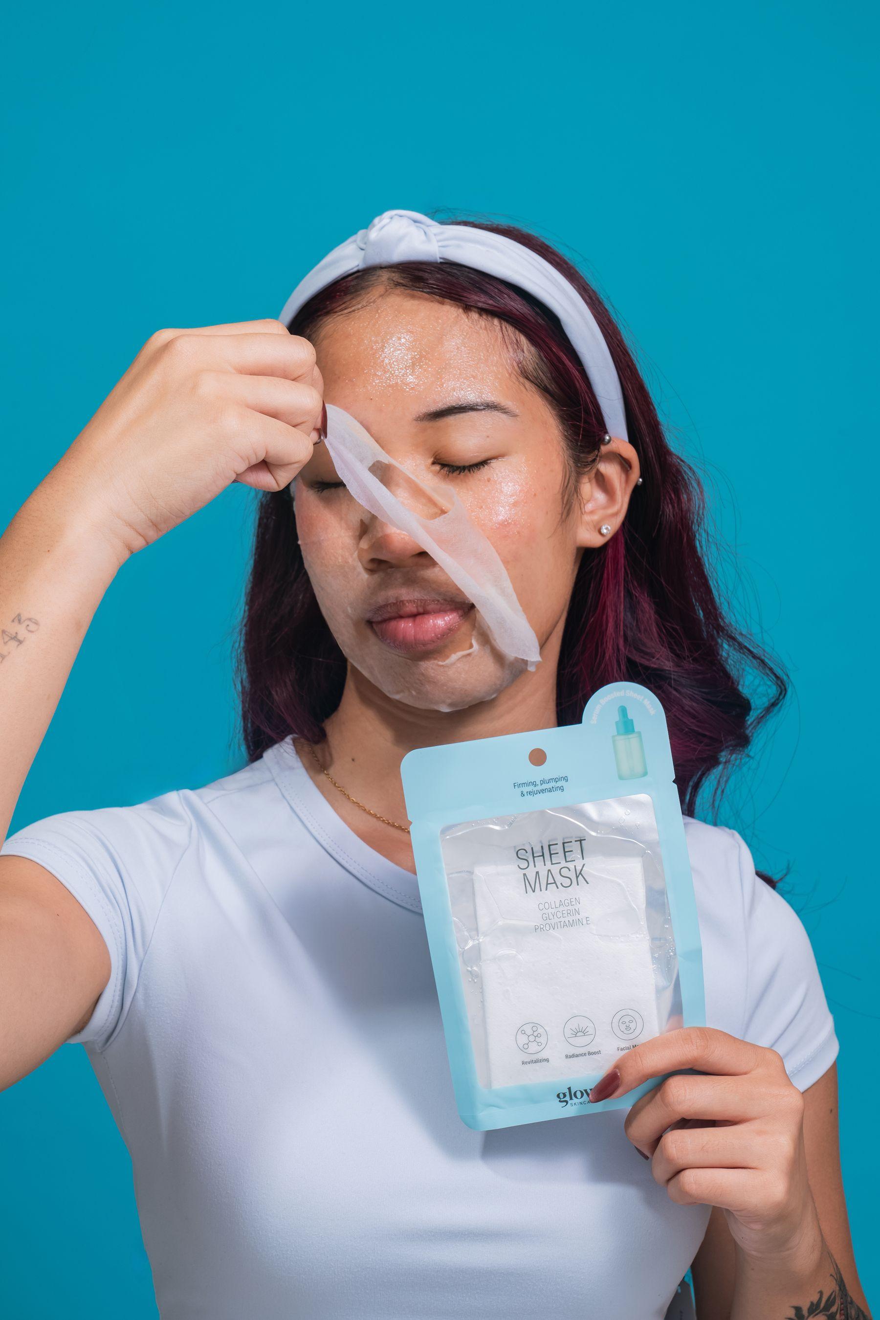 Serum Boosted Sheet Mask Collagen | Glowith Skincare